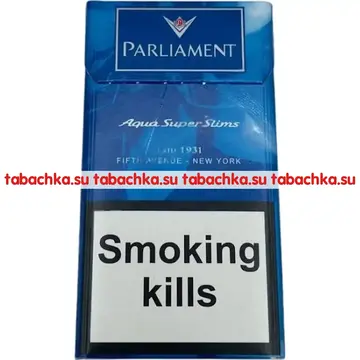 Сигареты Parliament Aqua Blue Сигареты Parliament Aqua Blue